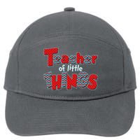 Cute Teacher Of Little Things 7-Panel Snapback Hat