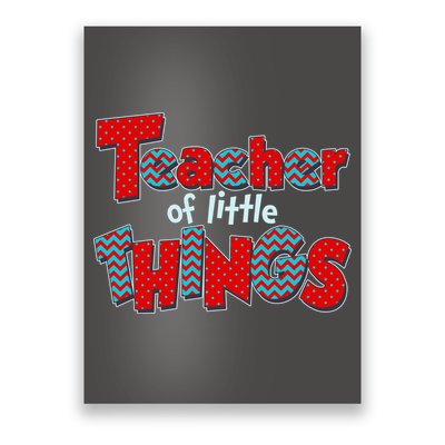 Cute Teacher Of Little Things Poster