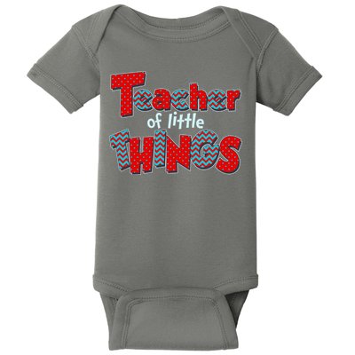 Cute Teacher Of Little Things Baby Bodysuit
