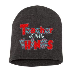 Cute Teacher Of Little Things Short Acrylic Beanie