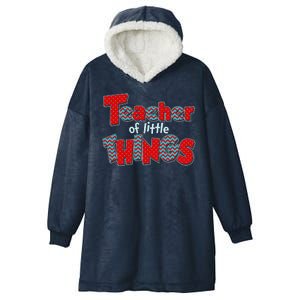 Cute Teacher Of Little Things Hooded Wearable Blanket