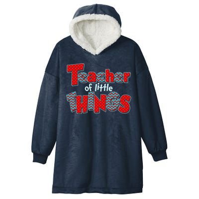 Cute Teacher Of Little Things Hooded Wearable Blanket