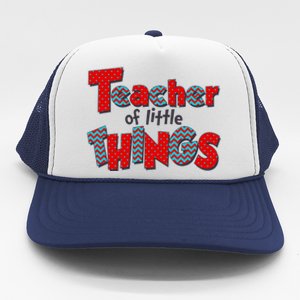 Cute Teacher Of Little Things Trucker Hat