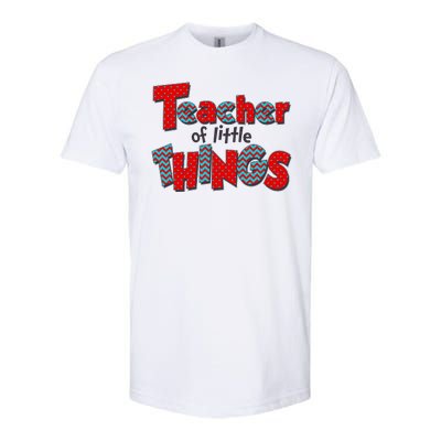 Cute Teacher Of Little Things Softstyle® CVC T-Shirt