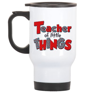 Cute Teacher Of Little Things Stainless Steel Travel Mug