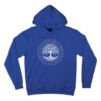 Celtic Tree Of Life Runes Viking Yggdrasil Nordic Symbol Gift Hoodie