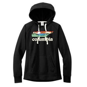 Columbia Tennessee Outdoors Retro Nature Women's Fleece Hoodie