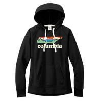 Columbia Tennessee Outdoors Retro Nature Women's Fleece Hoodie