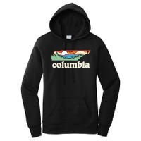 Columbia Tennessee Outdoors Retro Nature Women's Pullover Hoodie