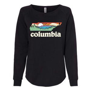 Columbia Tennessee Outdoors Retro Nature Womens California Wash Sweatshirt