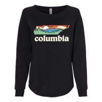 Columbia Tennessee Outdoors Retro Nature Womens California Wash Sweatshirt