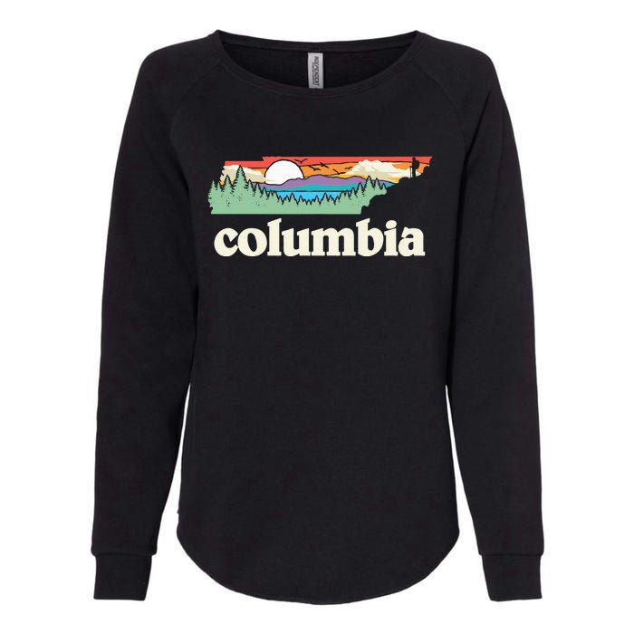 Columbia Tennessee Outdoors Retro Nature Womens California Wash Sweatshirt