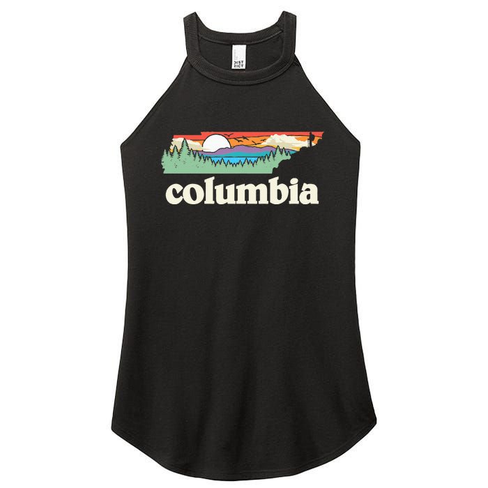 Columbia Tennessee Outdoors Retro Nature Women's Perfect Tri Rocker Tank