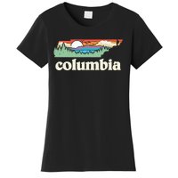 Columbia Tennessee Outdoors Retro Nature Women's T-Shirt