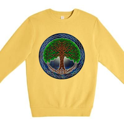 Celtic Tree Of Life Premium Crewneck Sweatshirt