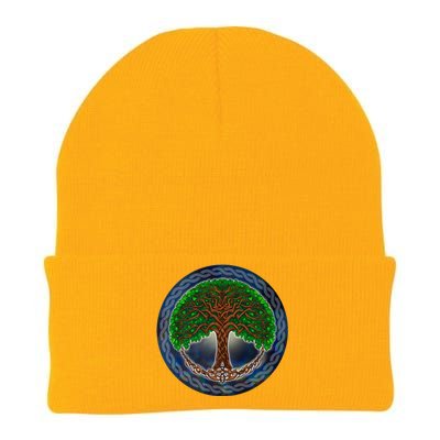 Celtic Tree Of Life Knit Cap Winter Beanie