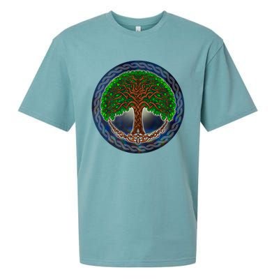 Celtic Tree Of Life Sueded Cloud Jersey T-Shirt