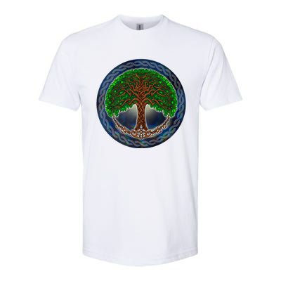 Celtic Tree Of Life Softstyle® CVC T-Shirt