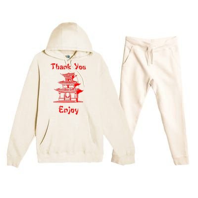 Chinese Take Out Premium Hooded Sweatsuit Set