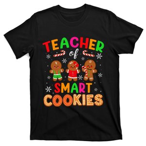 Christmas Teacher Of The Smart Cookies Cute Teaching  T-Shirt