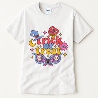 Cute Trick Or Treat Moon Night Butterfly Halloween Tall T-Shirt