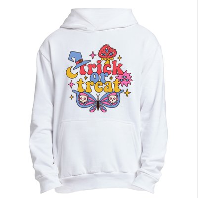 Cute Trick Or Treat Moon Night Butterfly Halloween Urban Pullover Hoodie