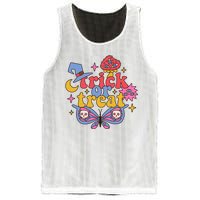 Cute Trick Or Treat Moon Night Butterfly Halloween Mesh Reversible Basketball Jersey Tank