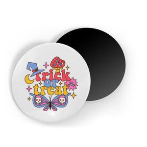 Cute Trick Or Treat Moon Night Butterfly Halloween Magnet