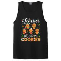 Christmas Teacher Of Smart Cookies Gingerbread Xmas Teacher PosiCharge Competitor Tank