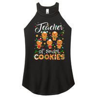 Christmas Teacher Of Smart Cookies Gingerbread Xmas Teacher Women's Perfect Tri Rocker Tank