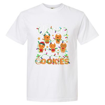 Christmas Teacher Of Smart Cookies Gingerbread Xmas Teacher Garment-Dyed Heavyweight T-Shirt