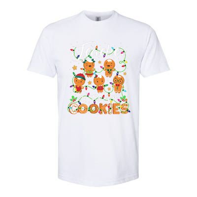 Christmas Teacher Of Smart Cookies Gingerbread Xmas Teacher Softstyle CVC T-Shirt