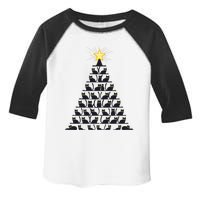 Christmas Tree Of Cats Unique Holiday Design Toddler Fine Jersey T-Shirt