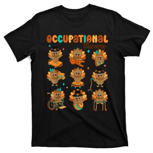 Cute Turkey Occupational Therapy Ot Therapist Thanksgiving T-Shirt