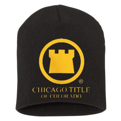 Chicago Title Of Colorado Short Acrylic Beanie