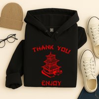 Chinese Take Out Thank You And Enjoy Hoodie