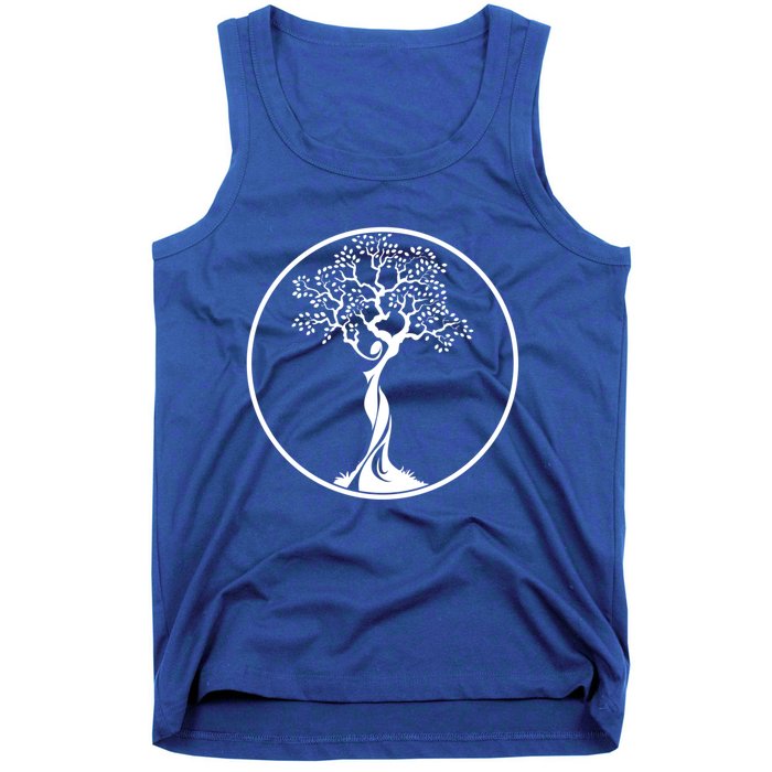 Circle Tree Of Life Yoga Gift Tank Top