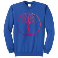 Circle Tree Of Life Yoga Funny Gift Sweatshirt