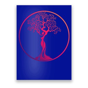 Circle Tree Of Life Yoga Funny Gift Poster