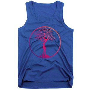 Circle Tree Of Life Yoga Funny Gift Tank Top