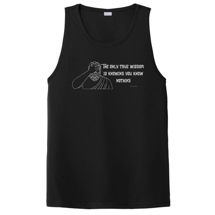 Commentary The Only Wisdom Is Knowing You Know PosiCharge Competitor Tank