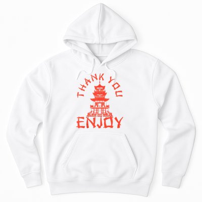 Chinese Take Out Thank You Enjoy Food Asian Chinese Takeout Hoodie