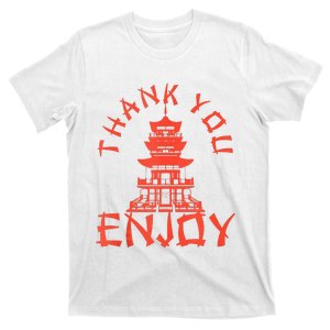 Chinese Take Out Thank You Enjoy Food Asian Chinese Takeout T-Shirt