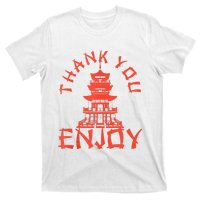 Chinese Take Out Thank You Enjoy Food Asian Chinese Takeout T-Shirt