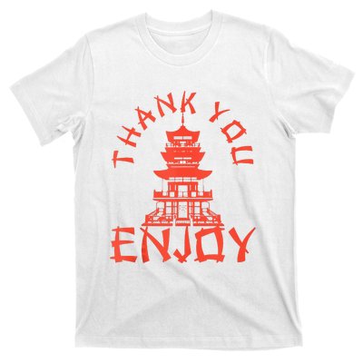 Chinese Take Out Thank You Enjoy Food Asian Chinese Takeout T-Shirt