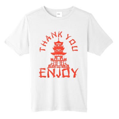 Chinese Take Out Thank You Enjoy Food Asian Chinese Takeout Tall Fusion ChromaSoft Performance T-Shirt