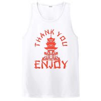 Chinese Take Out Thank You Enjoy Food Asian Chinese Takeout PosiCharge Competitor Tank