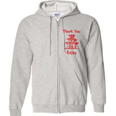 Chinese Take Out Full Zip Hoodie