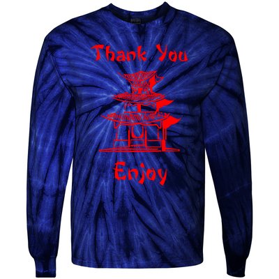 Chinese Take Out Tie-Dye Long Sleeve Shirt