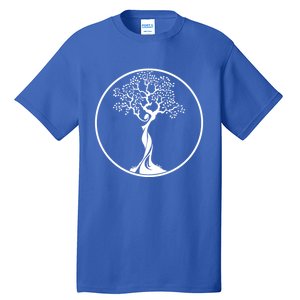 Circle Tree Of Life Yoga Gift Tall T-Shirt